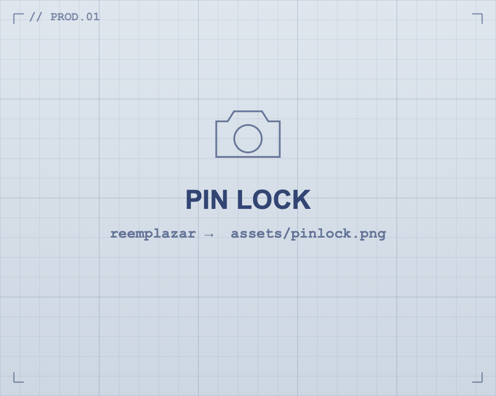 Aislador Pin Lock Polielectric