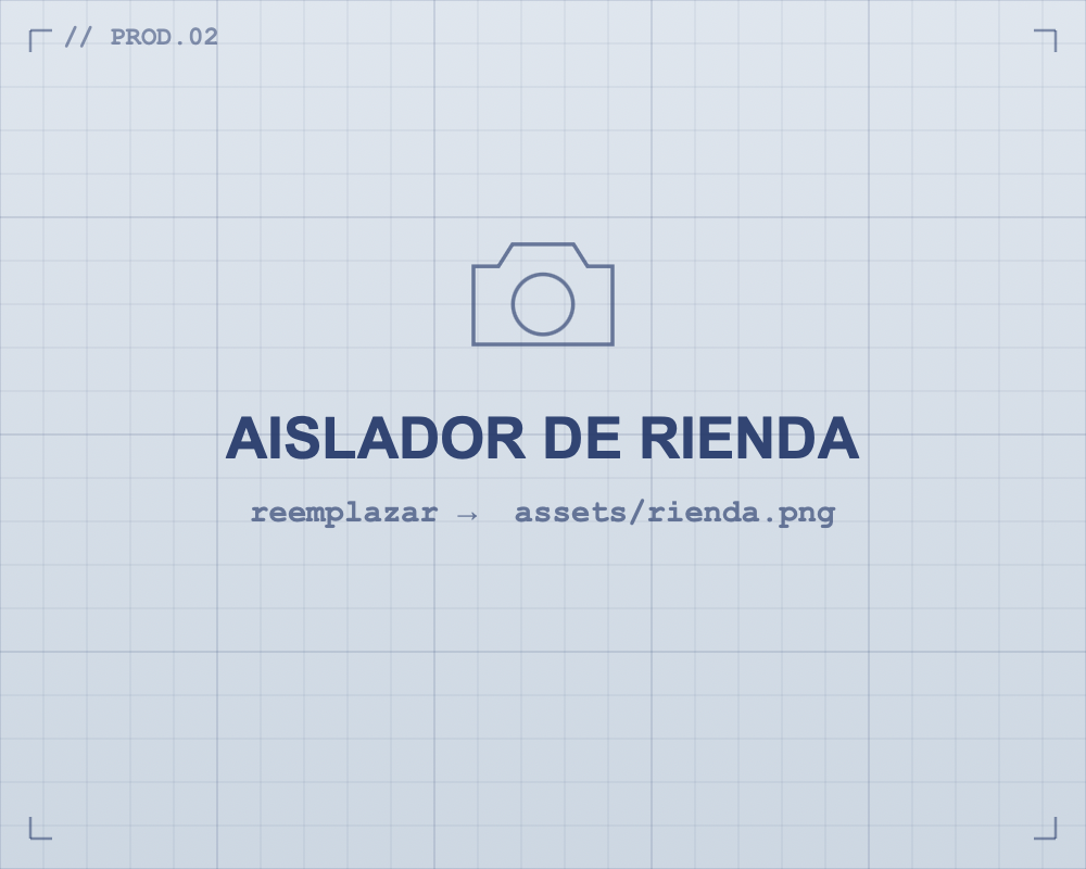 Aislador de Rienda Polielectric